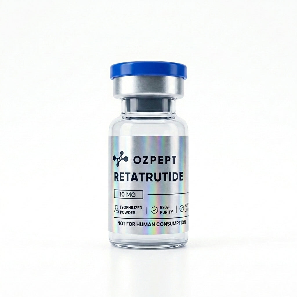 OzPept Retatrutide 10mg vial