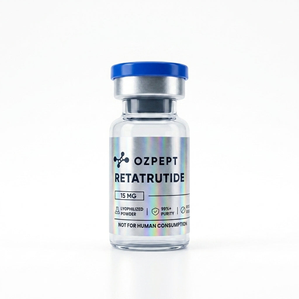 OzPept Retatrutide 15mg vial