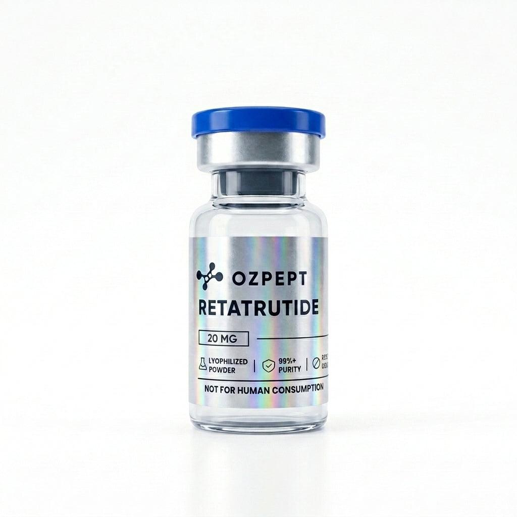 OzPept Retatrutide 20mg vial