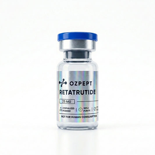 OzPept Retatrutide 25mg vial